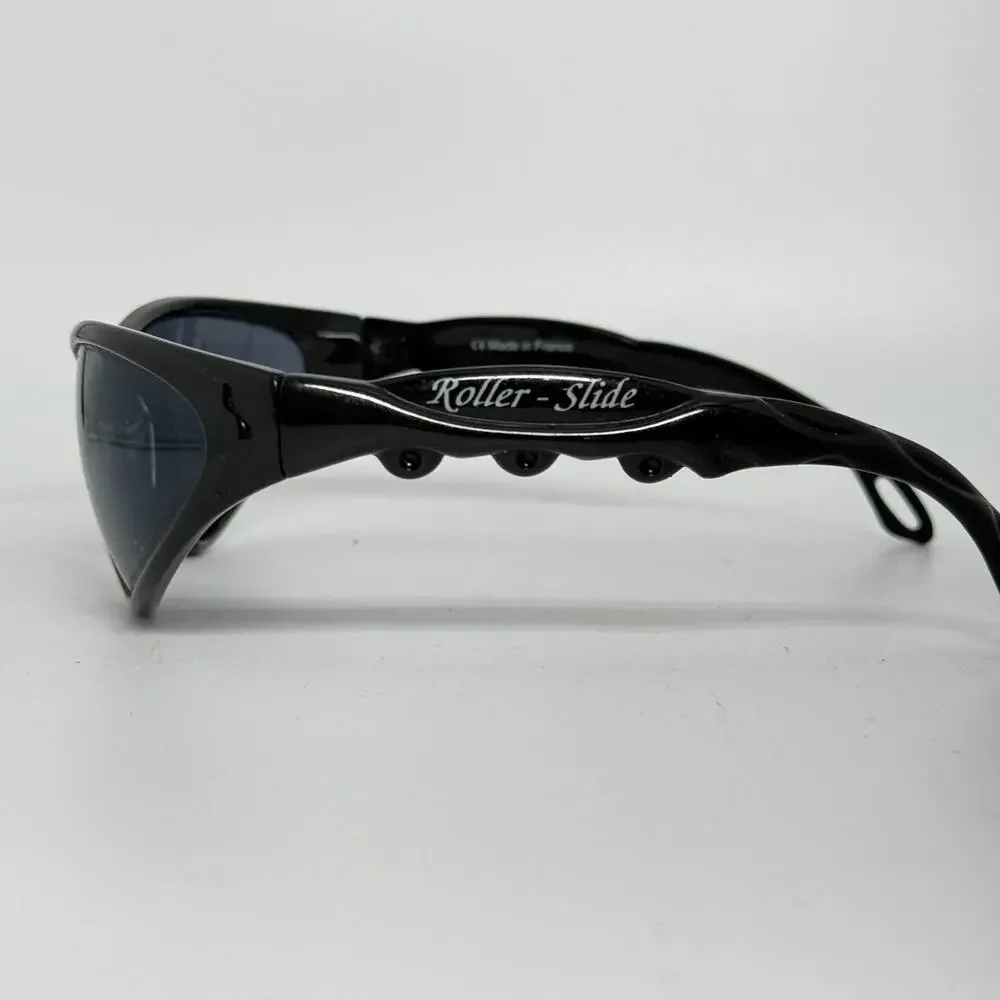 ROller Slide 594‎ Sunglasses Frames Only lens need replaced Black Full rIm 20961